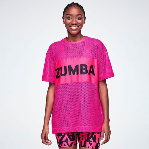 Zumba ultrabright mesh boxy - zumba,