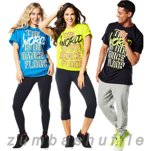 Shirt zumba fitness world - zumba,