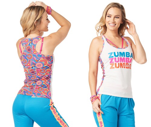 Canotta zumba peace - peace, love