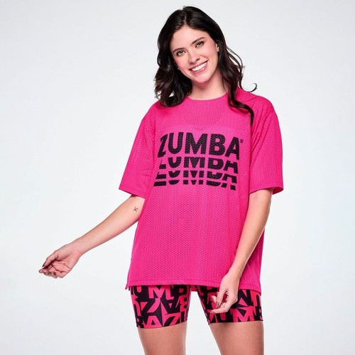 Zumba ultrabright mesh boxy - zumba,