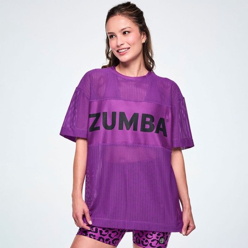Zumba ultrabright mesh boxy - zumba,